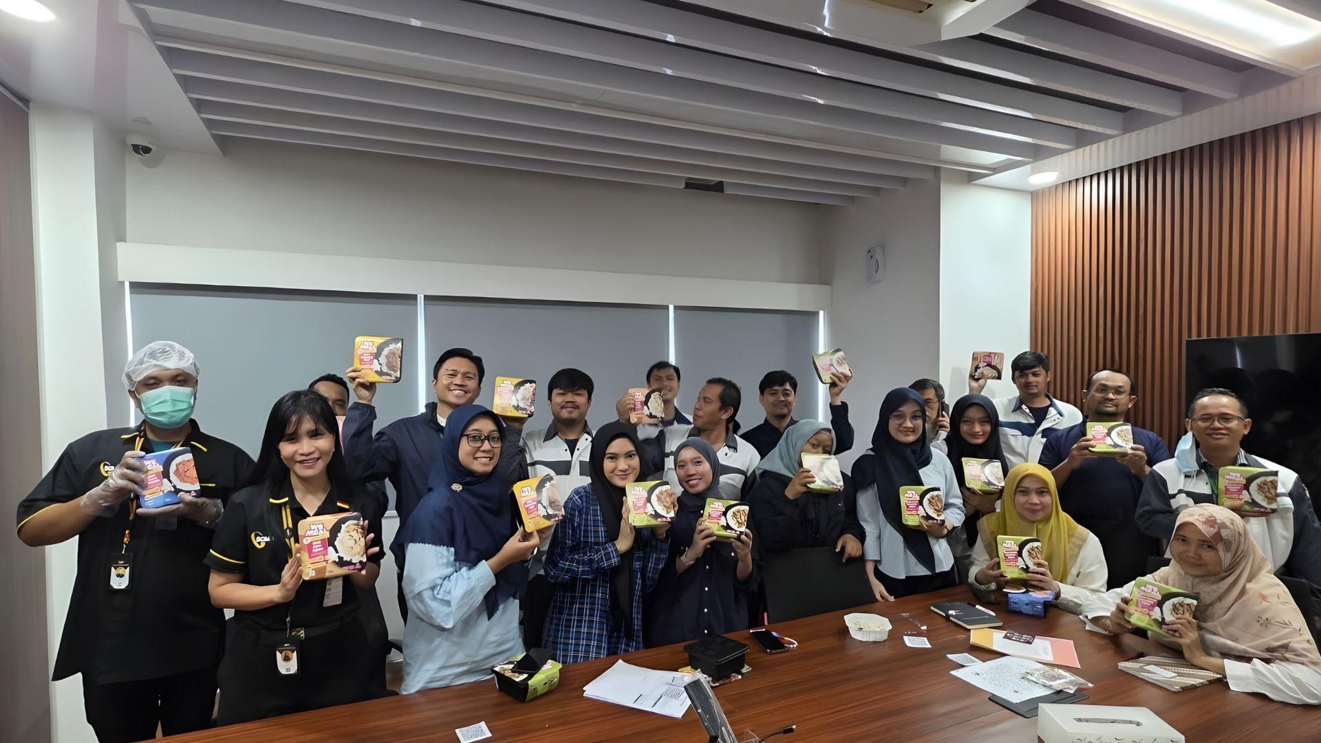 WEMEAL Self Heating Food Tarik Perhatian Tim FUTABA