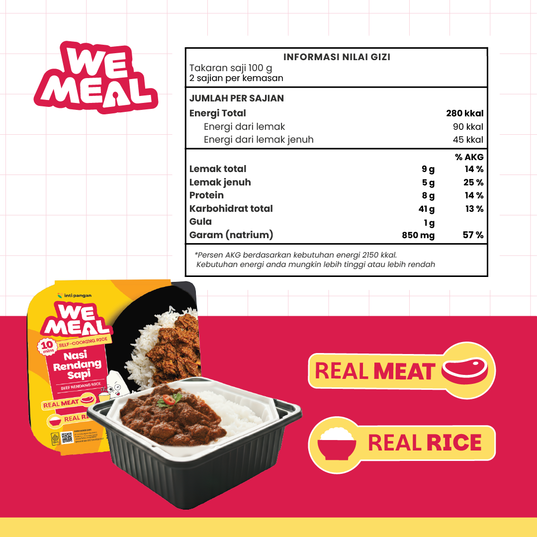 WEMEAL Rendang Sapi