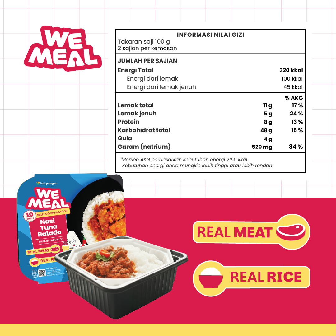 WEMEAL Tuna Balado