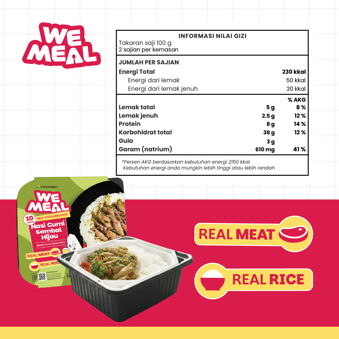 WEMEAL Cumi Sambal Hijau