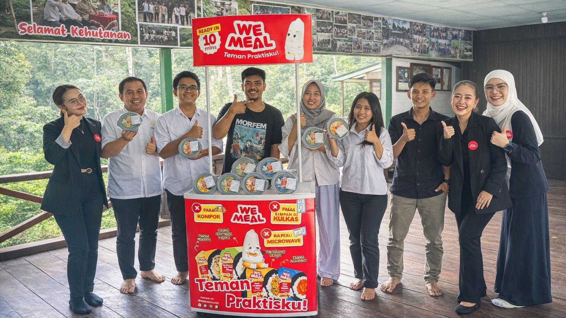WEMEAL Kenalkan Self-Heating Food di Wisata Alam Bangkirai
